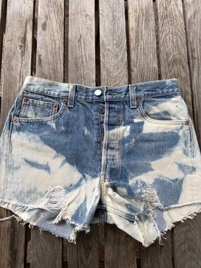 Levi's American Flag Denim shorts